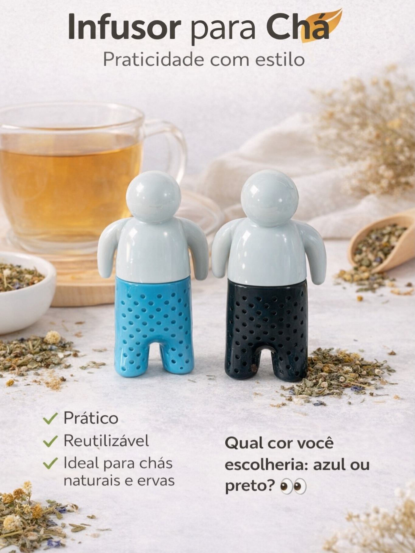 Infusor chá especial